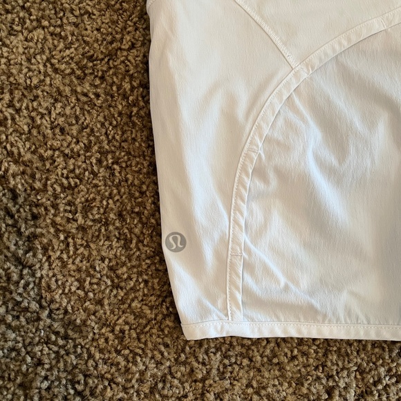 Lululemon white shorts - Picture 3 of 3